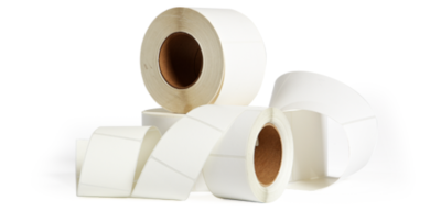 Rolls of direct thermal labels
